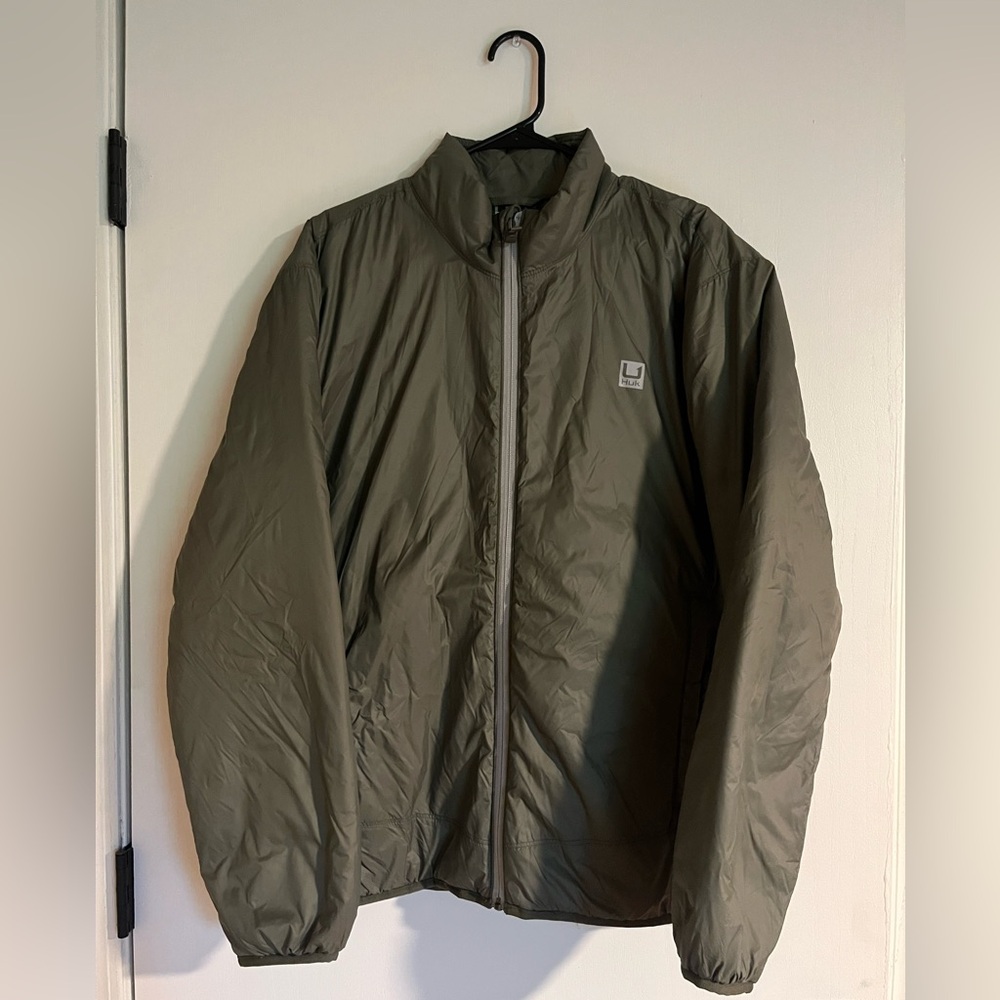 HUK Men's Waypoint Insulated Jacket | Performance Recycled Nylon Coat